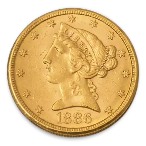 Liberty Head $5 (1839 – 1908) - Circ (3)