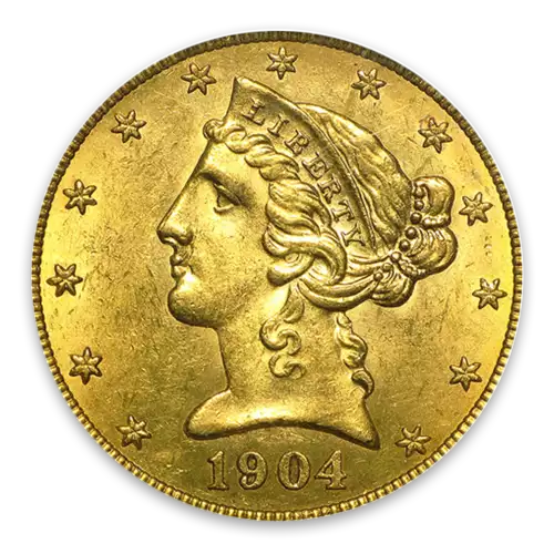 Liberty Head $5 (1839 – 1908) - MS+
