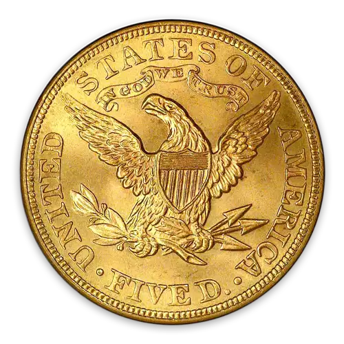 Liberty Head $5 (1839 – 1908) - Proof