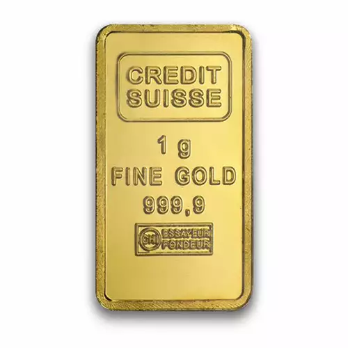 Credit Suisse Gold Bar For Sale 1 gram Gold Bar Pacific Precious Metals
