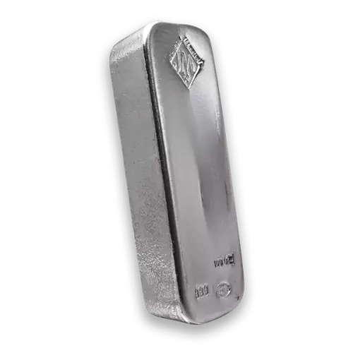 Johnson Matthey 100 oz Silver Bar Johnson Matthey Fine Silver Pacific Precious Metals
