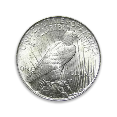Peace Dollar (1922 - 1935) - Circulated. (2)