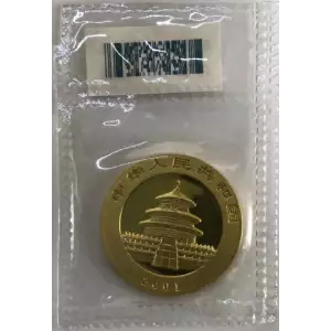 2001 1oz Chinese Gold Panda