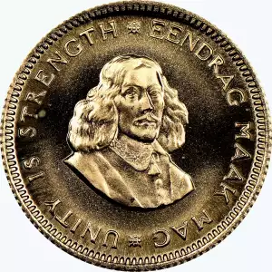 South Africa 1 Rand gold coin