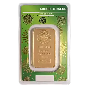 2022 1 oz Argor-Heraeus Gold Bar - Year of the Tiger (2)