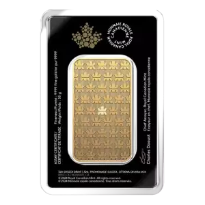 50g Royal Canadian Mint Bar (2)