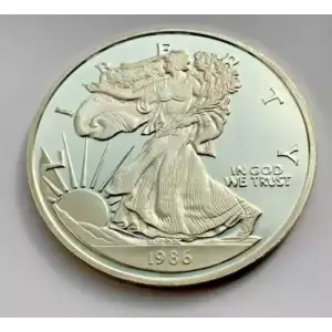 8oz Generic Silver Round