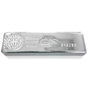 100 oz Nadir Silver Minted Bar (2)