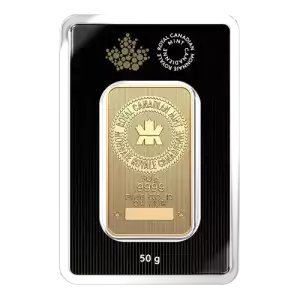 50g Royal Canadian Mint Bar (2)