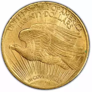 St. Gaudens $20 (1907 – 1933) - AU