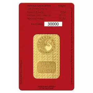 Australian Perth Mint 1oz Dragon GoldBar (3)