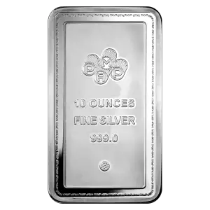 10oz PAMP Silver Bar - Lady of Liberty