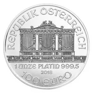 Any Year 1oz Austrian Platinum Philharmonic (2)