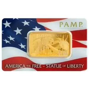 1oz PAMP - America the Free - Statue of Liberty