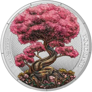2025 1 oz Mythical Forest: Yggdrasil Spring Silver Coin (2)