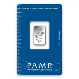 2.5g PAMP Silver Bar - Rosa (2)