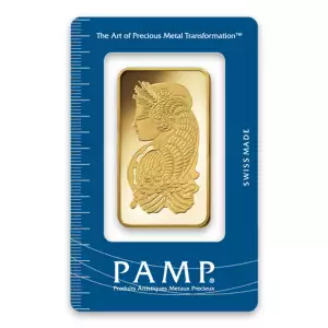 100g PAMP Gold Bar - Fortuna