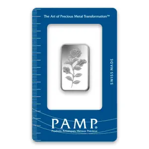 10g PAMP Silver Bar - Rosa (2)