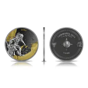 2025 1 oz X 2 Ragnarök: Loki & Heimdall Geminus Silver Coin (2)