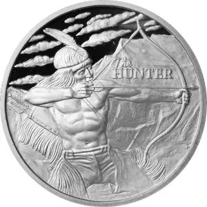 1 oz The Hunter - Silver Round (2)