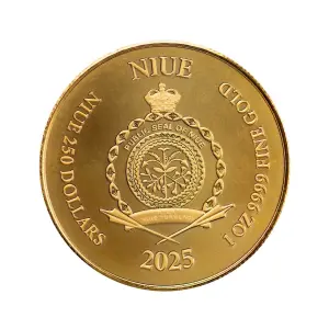 2025 1oz Niue - Lady Justice Gold Coin (2)