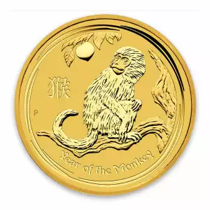 2016 1oz Australian Perth Mint Gold Lunar II: Year of the Monkey (2)