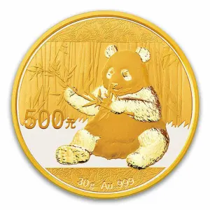 2017 30g Chinese Gold Panda (2)