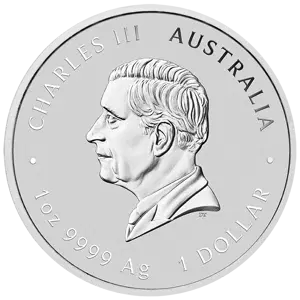 2027 1 oz Australian Perth Mint Silver Lunar Series III: Year of the Goat