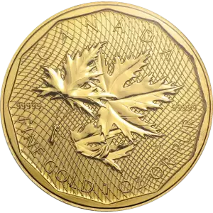 Any Year 1oz Canadian Gold Maple Leaf - 99999