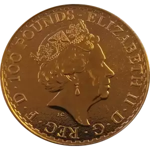 Any Year 1oz British Gold Britannia - 9999 (2013-present)