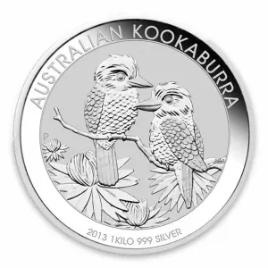 2013 1kg Australian Perth Mint Silver Kookaburra (2)