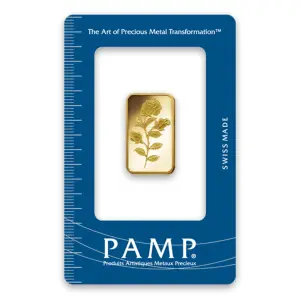 10g PAMP Gold Bar - Rosa (2)