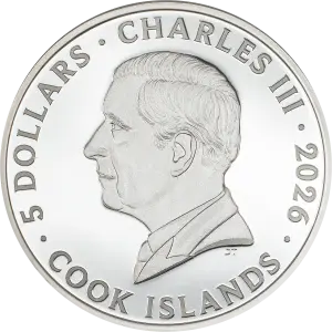 2026 1 oz - Cook Islands Seven Deadly Sins – Gluttony Silver Coin (2)
