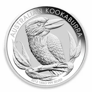 2012 1kg Australian Perth Mint Silver Kookaburra (2)