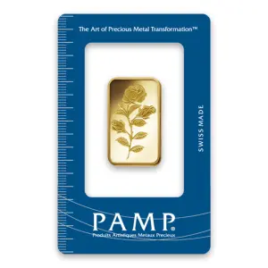 1/2oz PAMP Gold Bar - Rosa (2)