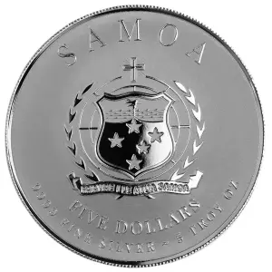 2025 5 oz Samoan- Commander Ulysses Grant Gold Coin (2)