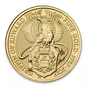 2017 1oz Britain Queen's Beasts: The Griffin