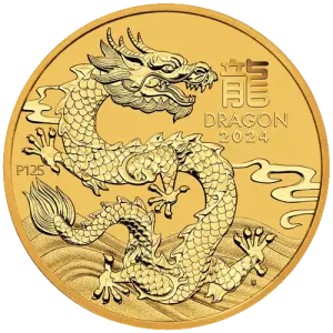 2024 10oz Australian Perth Mint Gold Lunar III: Year of the Dragon (2)