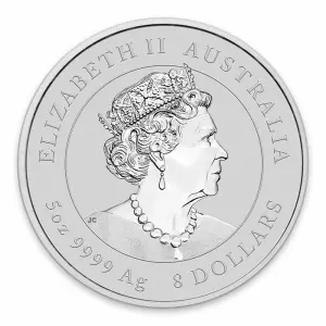 2020 5oz Perth Mint Lunar Series: Year of the Mouse Silver Coin (2)