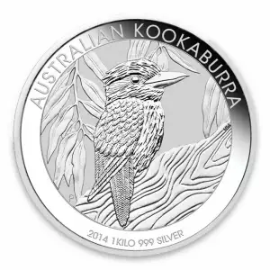 2014 1kg Australian Perth Mint Silver Kookaburra (2)