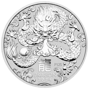 2024 1oz Australian Perth Mint Silver Lunar III: Year of the Dragon (2)