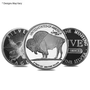 5oz Generic Silver Round (2)