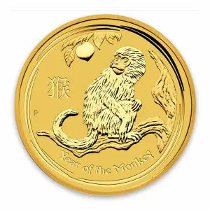 2016 1/4oz Australian Perth Mint Gold Lunar II: Year of the Monkey (2)