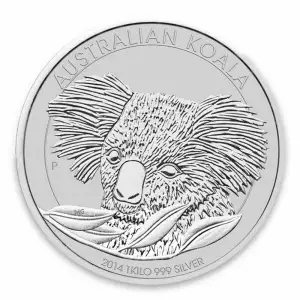 2014 1kg Australian Perth Mint Silver Koala (2)
