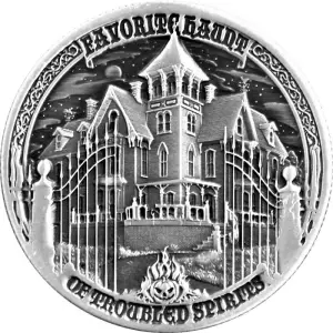 1 oz Silver Round - Headless Horseman (Antique) (2)