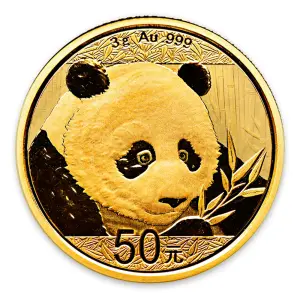 2018 3g Chinese Gold Panda (2)