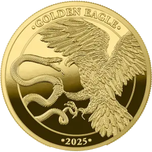 2025 1 oz Malta - Golden Eagle - Limited Edition Gold Coin (2)