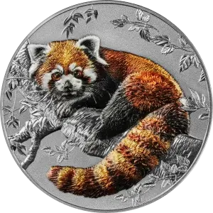 2025 2 oz Niue Island - Red Panda Silver Coin (2)