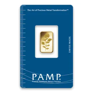 2.5g PAMP Gold Bar - Rosa (2)