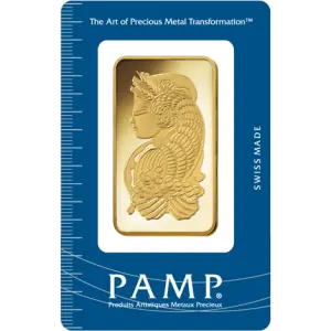 5 Tola PAMP Gold Bar - Fortuna